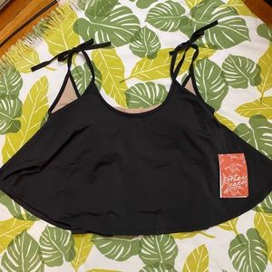 [Kortni Jeane] Black Women’s Swing Top Swimsuit